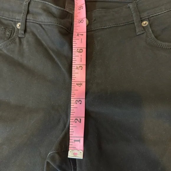 $80 Express Stella Low Rise Black Skinny Jeans - Picture 8 of 13